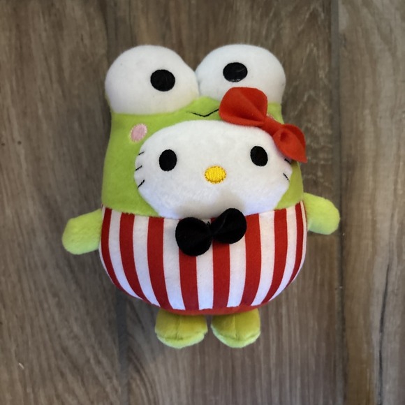 McDonald's Other - HELLO KITTY 6" BUBBLY Plush KEROKERO KEROPPI Toy McDonalds Thailand‎ 2015 Sanrio